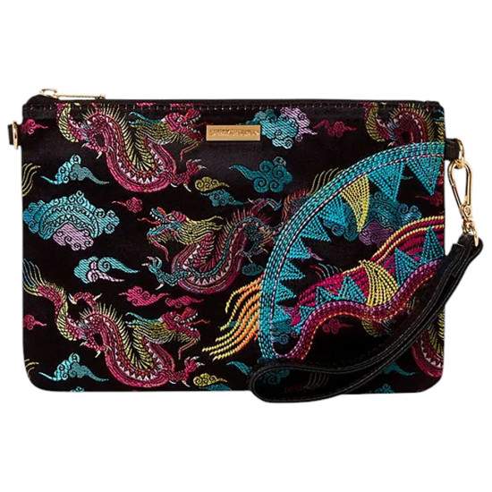 Sprayground Τσαντάκι Embroidered Dragons Cross-Over Clutch